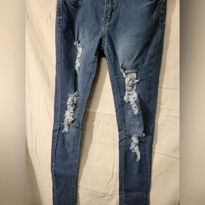 Fashion Nova Straight-leg Jeans, size 1/2